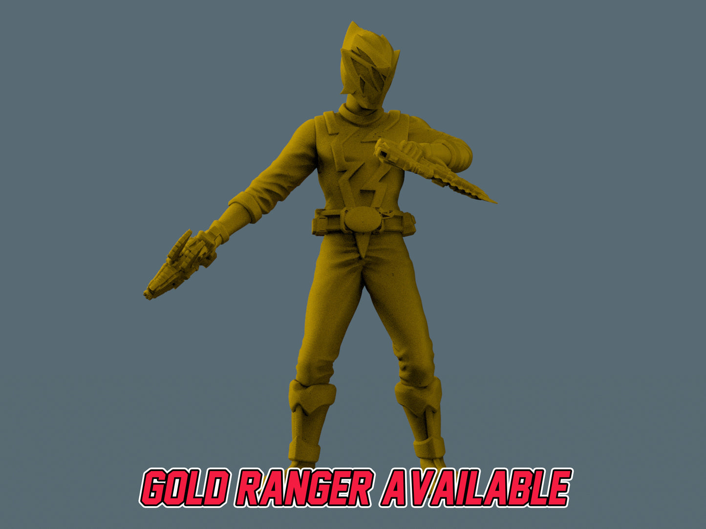 Heroes of the Grid - Dino Fury / Ryusoulger Miniatures | Epic Scale 50mm Miniature Tabletop Gaming