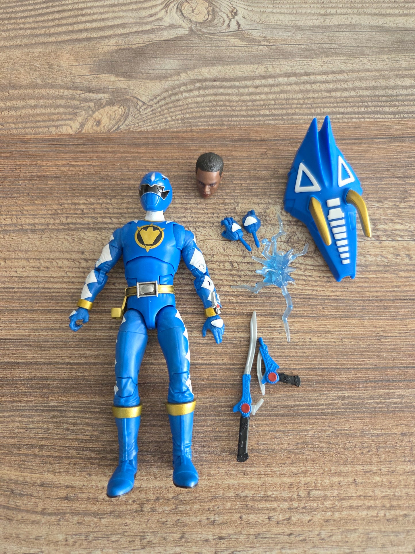 Power Rangers Lighting Collection - Dino Thunder Blue Ranger