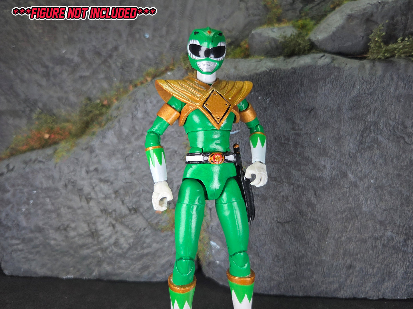 Mighty Morphin Power Rangers - The Return - Female Green Ranger | Conversion Kit | Lightning Collection Accessories