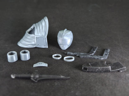 Mighty Morphin Power Rangers - The Return - Female Green Ranger | Conversion Kit | Lightning Collection Accessories