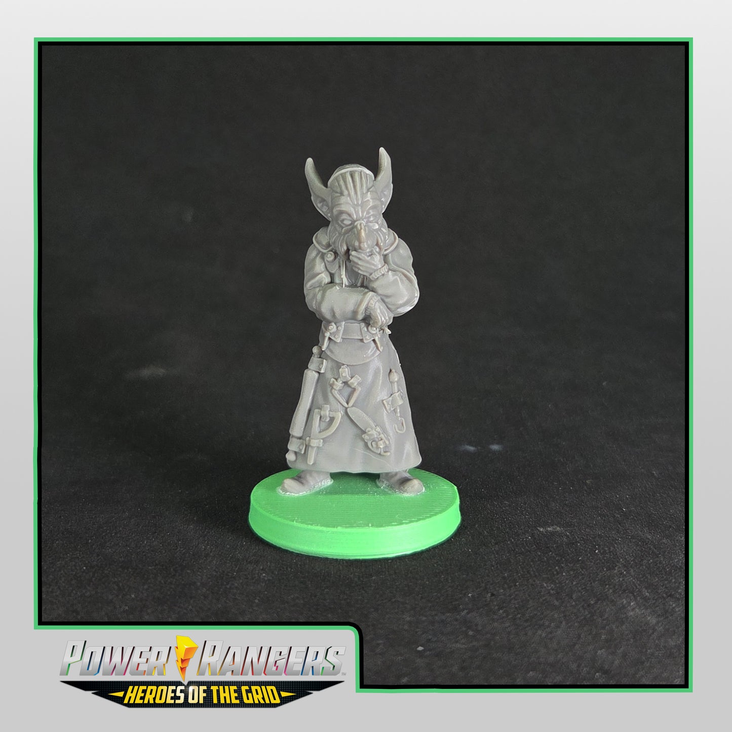Power Rangers Heroes of the Grid - Finster | Epic Scale 50mm Miniature Tabletop Gaming