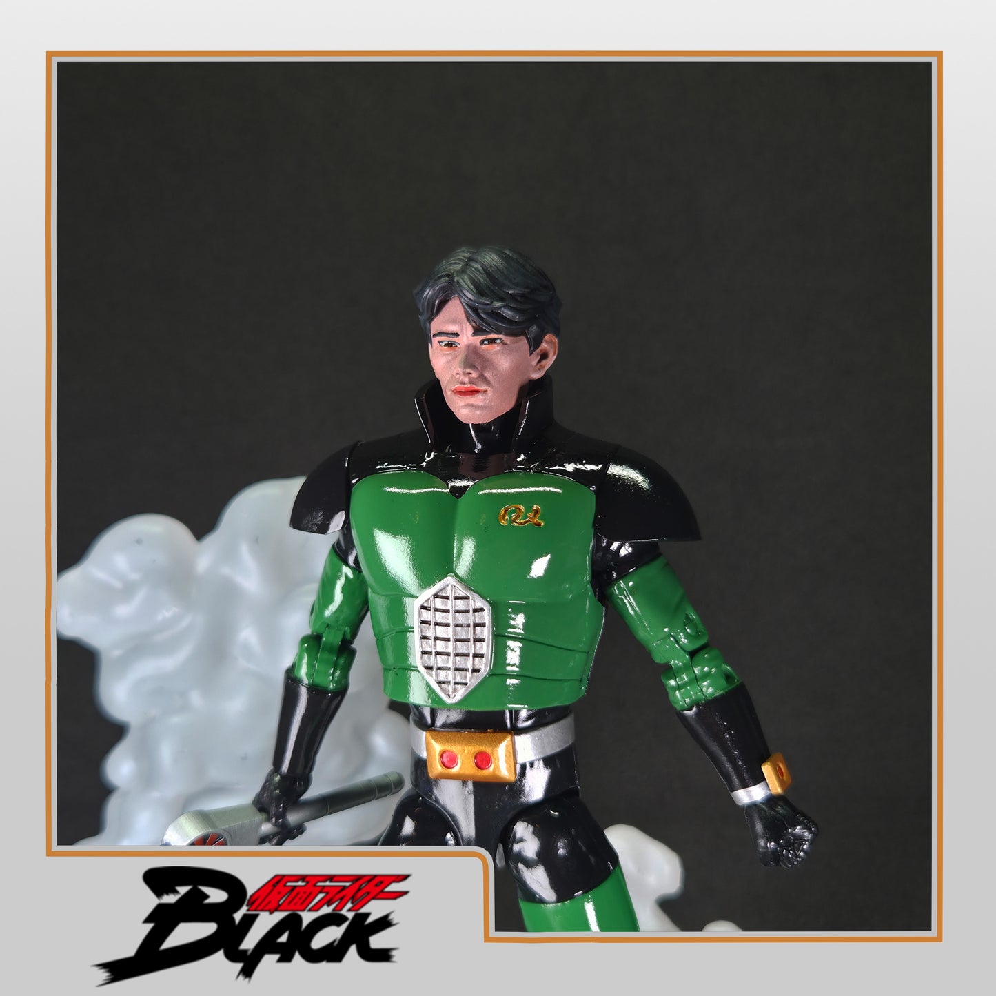 Kamen Rider Black RX - Masked Rider | Kotaro Minami Headsculpt | Lightning Collection Accessories