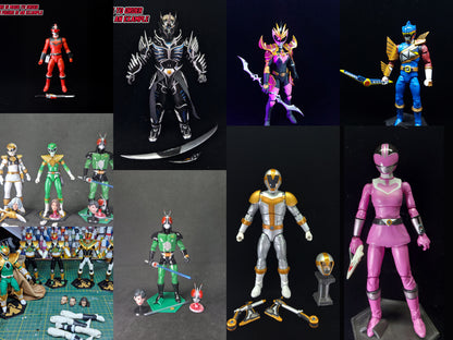 Full Custom Lighting Collection Figure Comission