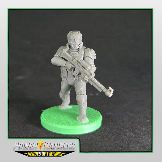 Power Rangers Heroes of the Grid - Mastadon Sentry | Epic Scale 50mm Miniature Tabletop Gaming