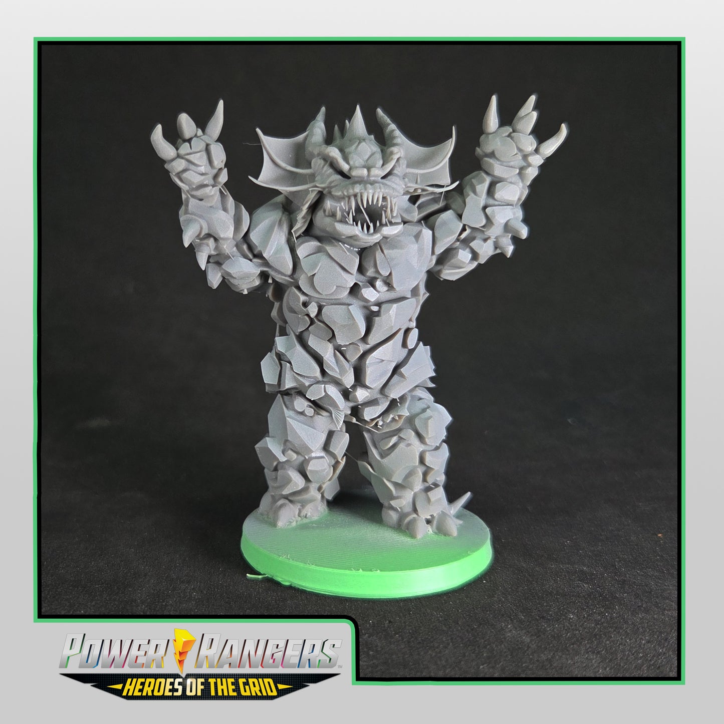 Power Rangers Heroes of the Grid - Maligore / Dark Specter | Epic Scale 50mm Miniature Tabletop Gaming