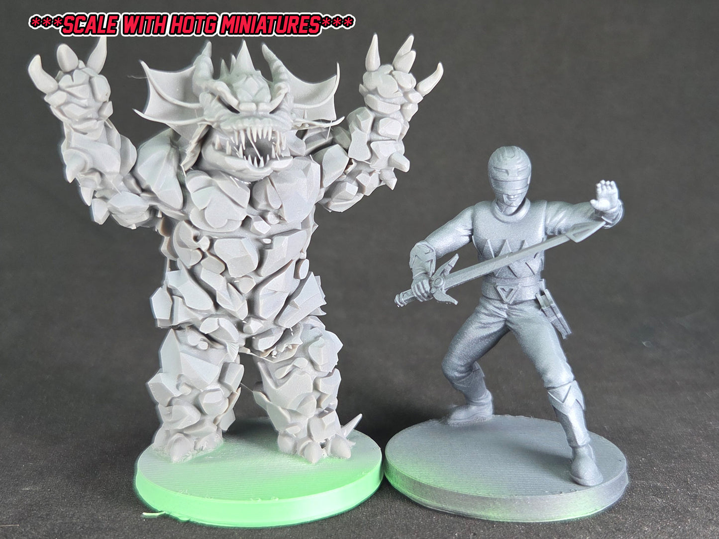 Power Rangers Heroes of the Grid - Maligore / Dark Specter | Epic Scale 50mm Miniature Tabletop Gaming