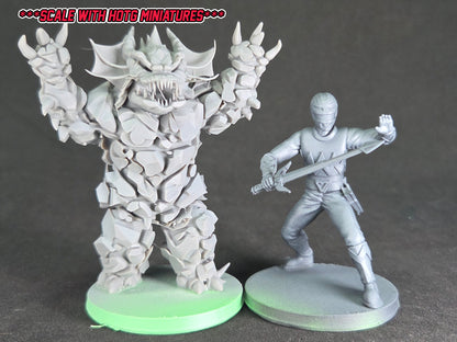 Power Rangers Heroes of the Grid - Maligore / Dark Specter | Epic Scale 50mm Miniature Tabletop Gaming