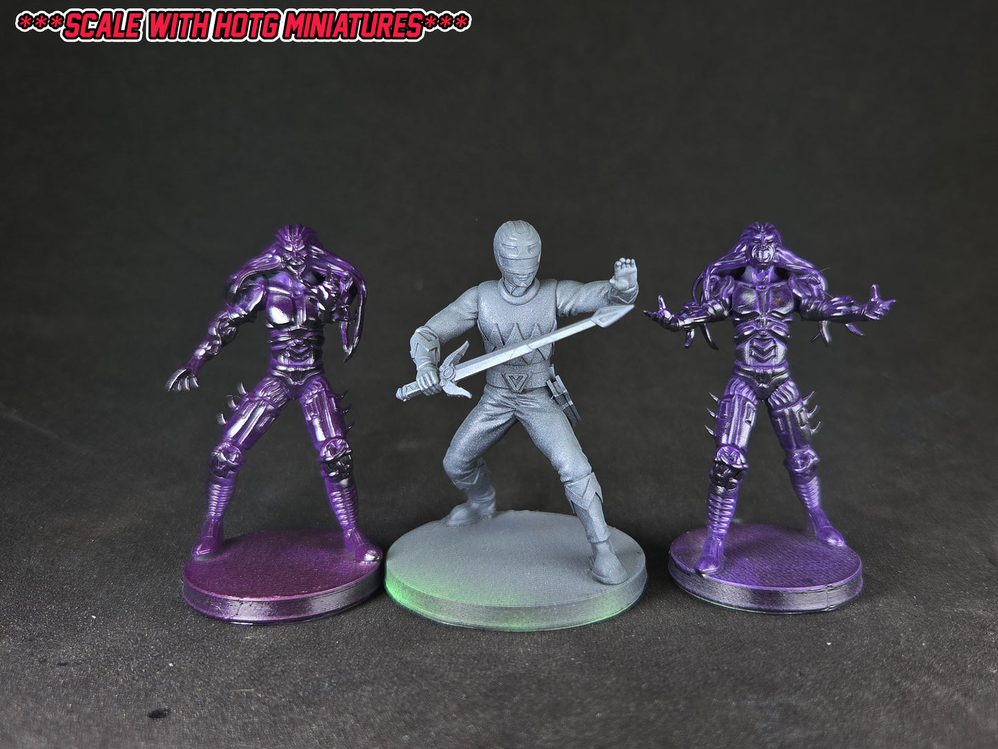 Power Rangers Heroes of the Grid - Oozemen | Epic Scale 50mm Miniature Tabletop Gaming