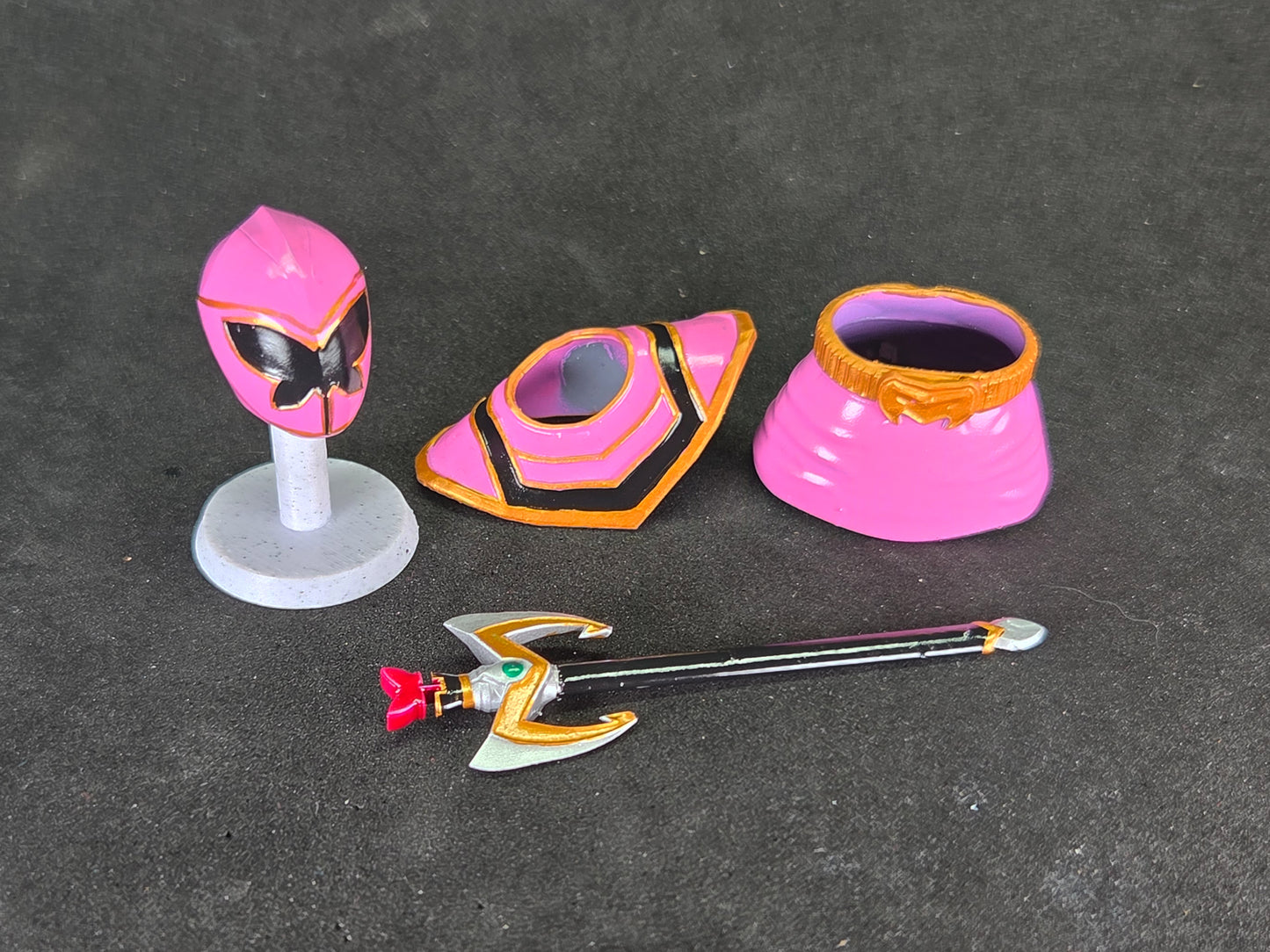 Power Rangers Mystic Force - Pink Mystic Ranger /  Mahou Sentai Magiranger - MagiPink Conversion Kit | Lightning Collection Accessories