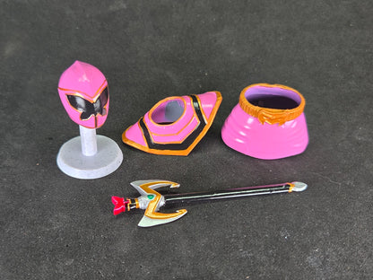 Power Rangers Mystic Force - Pink Mystic Ranger /  Mahou Sentai Magiranger - MagiPink Conversion Kit | Lightning Collection Accessories