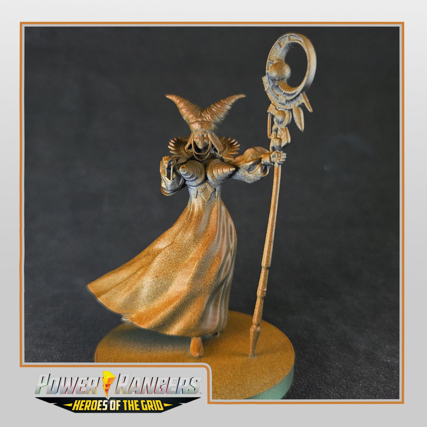 Heroes of the Grid Rita Repulsa Alternate Sculpt | Epic Scale 50mm Miniature Tabletop Gaming