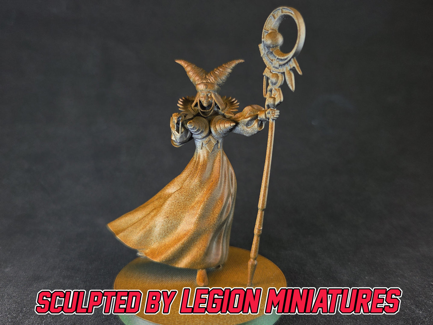 Heroes of the Grid Rita Repulsa Alternate Sculpt | Epic Scale 50mm Miniature Tabletop Gaming