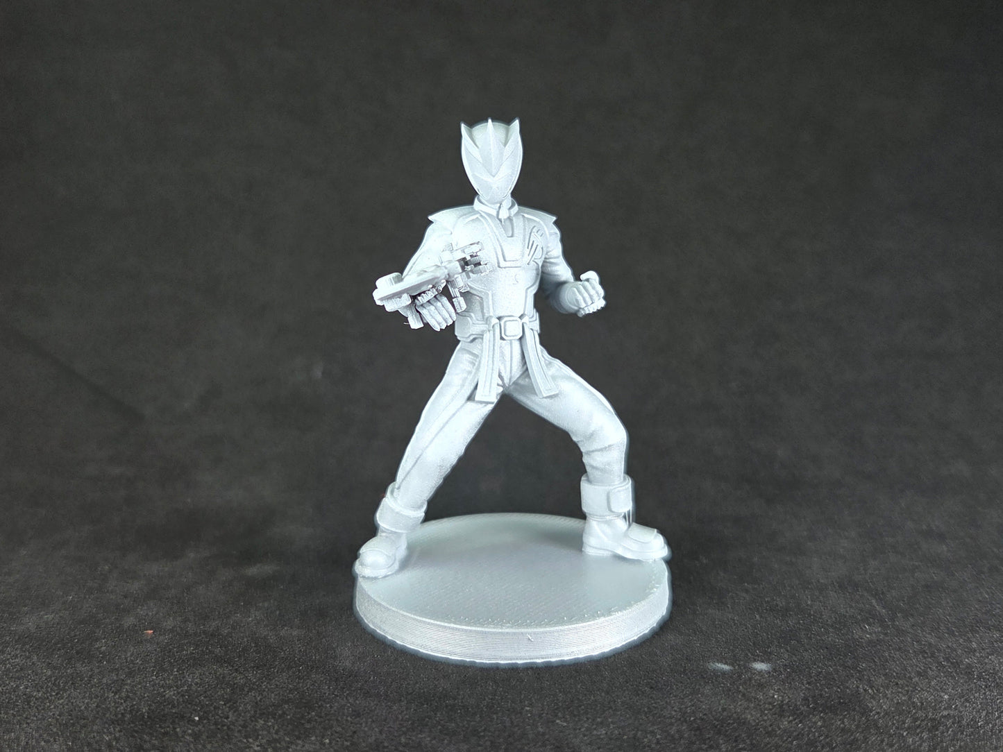 Heroes of the Grid - Jungle Fury Rhino Ranger / Juken Sentai Gekiranger GekiChopper Miniatures | Epic Scale 50mm Miniature Tabletop Gaming