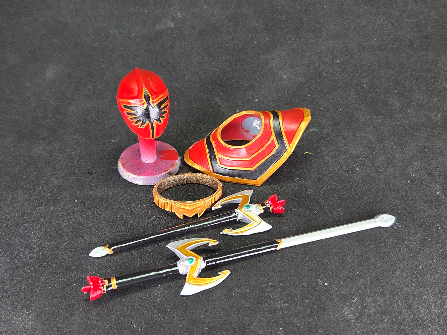 Power Rangers Mystic Force - Red Mystic Ranger /  Mahou Sentai Magiranger	- MagiRed Conversion Kit | Lightning Collection Accessories
