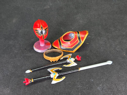 Power Rangers Mystic Force - Red Mystic Ranger /  Mahou Sentai Magiranger	- MagiRed Conversion Kit | Lightning Collection Accessories