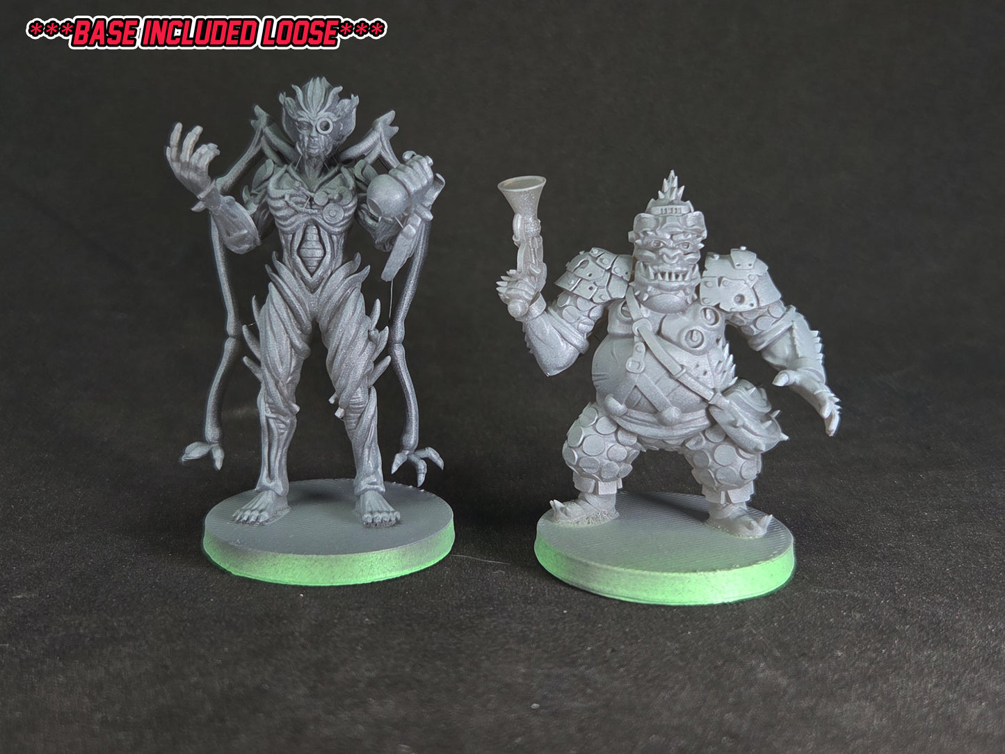 Power Rangers Heroes of the Grid - Squat and Baboo | Epic Scale 50mm Miniature Tabletop Gaming