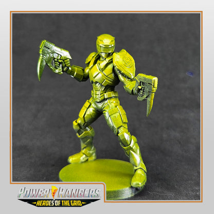 Power Rangers Heroes of the Grid - Sabertooth Sentries / Sentry | Epic Scale 50mm Miniature Tabletop Gaming