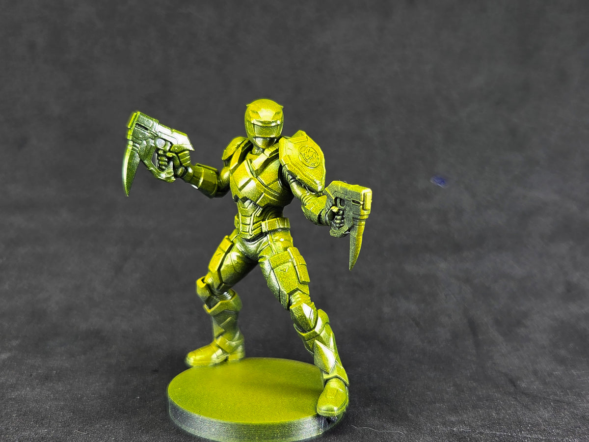 Power Rangers Heroes of the Grid - Sabertooth Sentries / Sentry | Epic Scale 50mm Miniature Tabletop Gaming