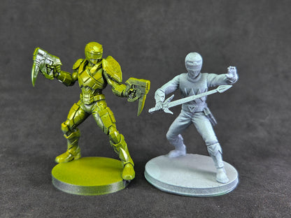 Power Rangers Heroes of the Grid - Sabertooth Sentries / Sentry | Epic Scale 50mm Miniature Tabletop Gaming