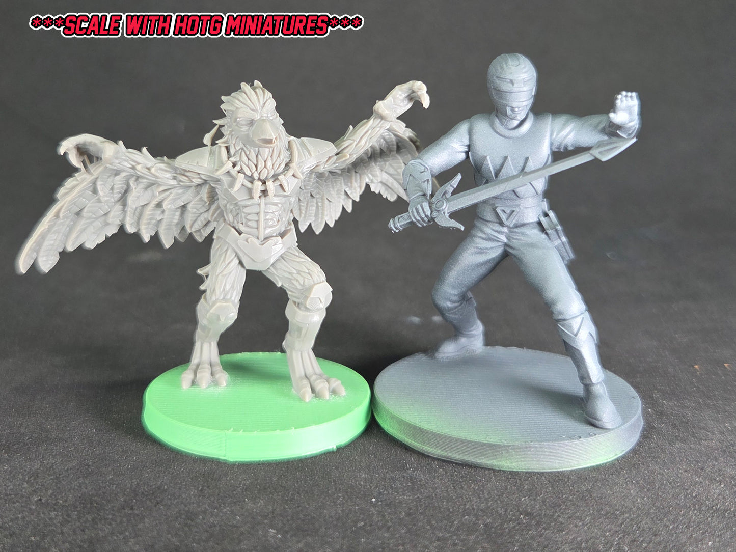 Power Rangers Heroes of the Grid - Tenga Warrior | Epic Scale 50mm Miniature Tabletop Gaming