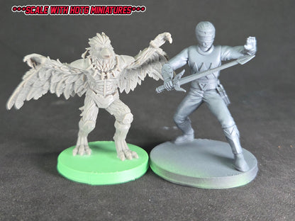 Power Rangers Heroes of the Grid - Tenga Warrior | Epic Scale 50mm Miniature Tabletop Gaming