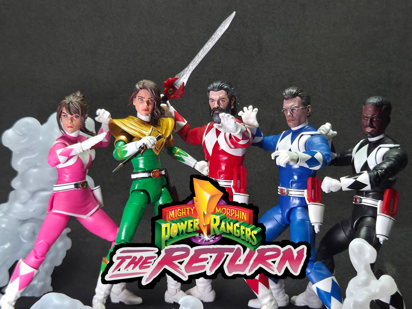 BOOM! Comics Mighty Morphin Power Rangers - The Return - Kimberly Hart Headsculpt | Lightning Collection Accessory | 3D Printed