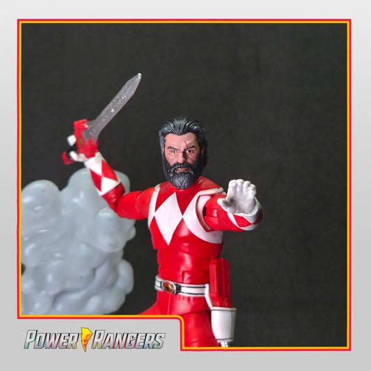 BOOM! Comics Mighty Morphin Power Rangers - The Return - Jason Lee Scott Headsculpt | Lightning Collection Accessory | 3D Printed