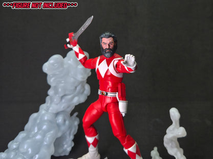 BOOM! Comics Mighty Morphin Power Rangers - The Return - Jason Lee Scott Headsculpt | Lightning Collection Accessory | 3D Printed