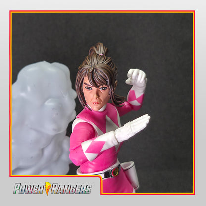BOOM! Comics Mighty Morphin Power Rangers - The Return - Kimberly Hart Headsculpt | Lightning Collection Accessory | 3D Printed