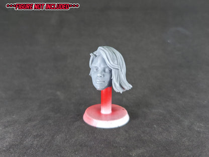 BOOM! Comics Mighty Morphin Power Rangers - The Return - Olivia Hart Headsculpt | Lightning Collection Accessory | 3D Printed
