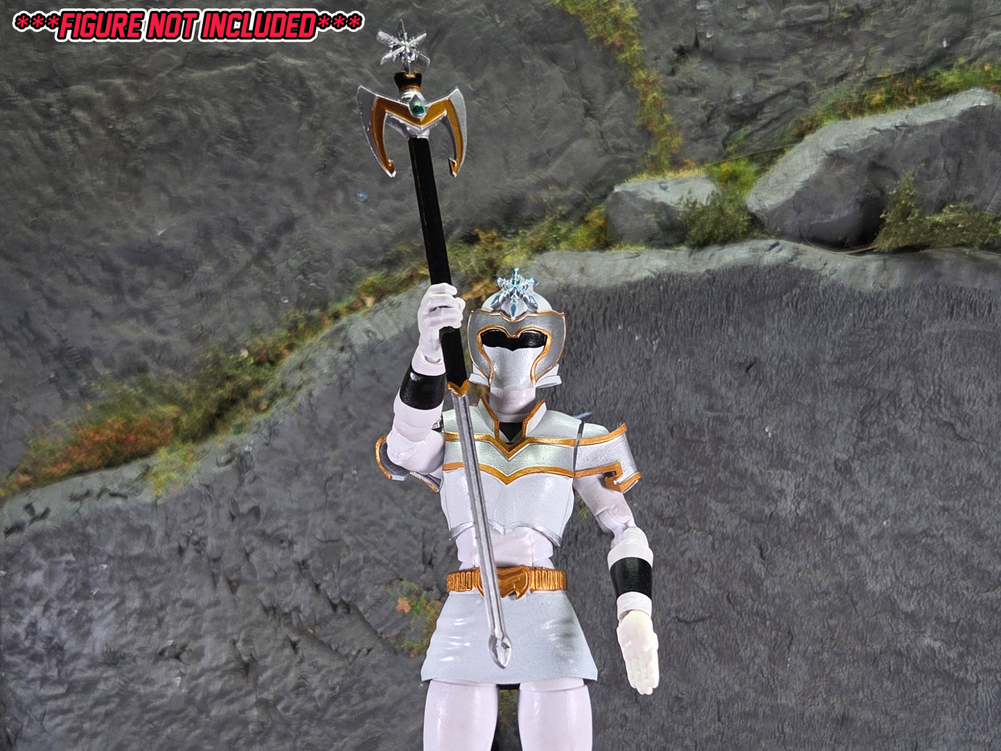 Power Rangers Mystic Force - White Mystic Ranger /  Mahou Sentai Magiranger - MagiMother Conversion Kit | Lightning Collection Accessories
