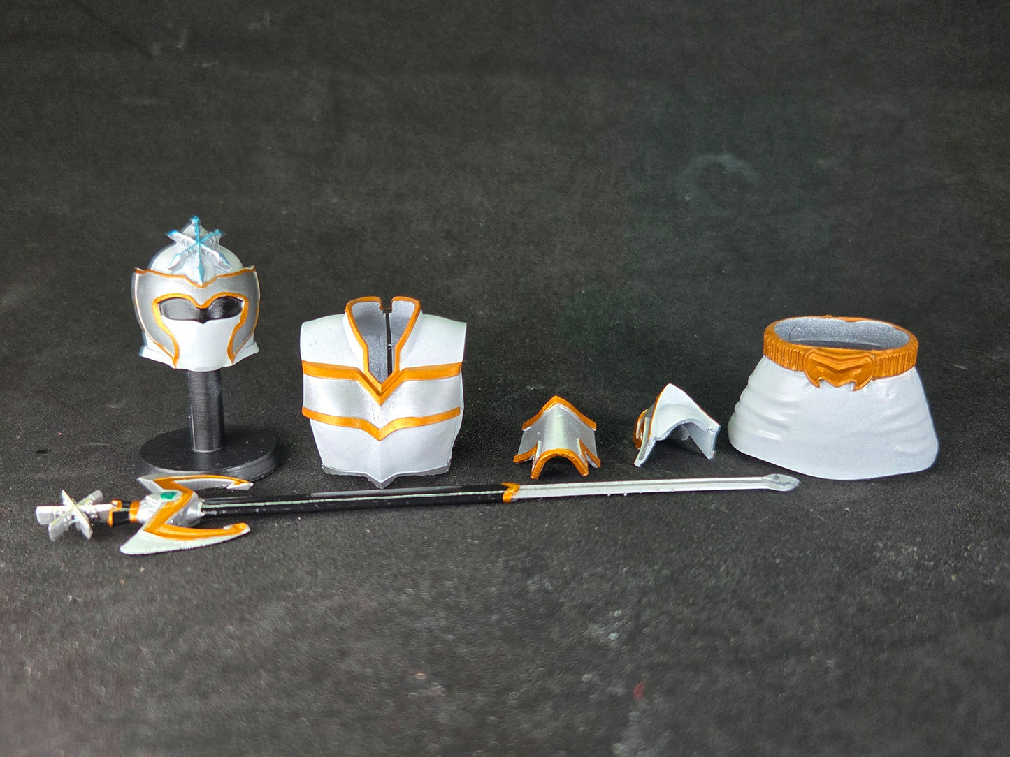 Power Rangers Mystic Force - White Mystic Ranger /  Mahou Sentai Magiranger - MagiMother Conversion Kit | Lightning Collection Accessories