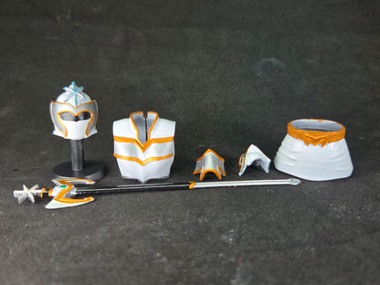Power Rangers Mystic Force - White Mystic Ranger /  Mahou Sentai Magiranger - MagiMother Conversion Kit | Lightning Collection Accessories