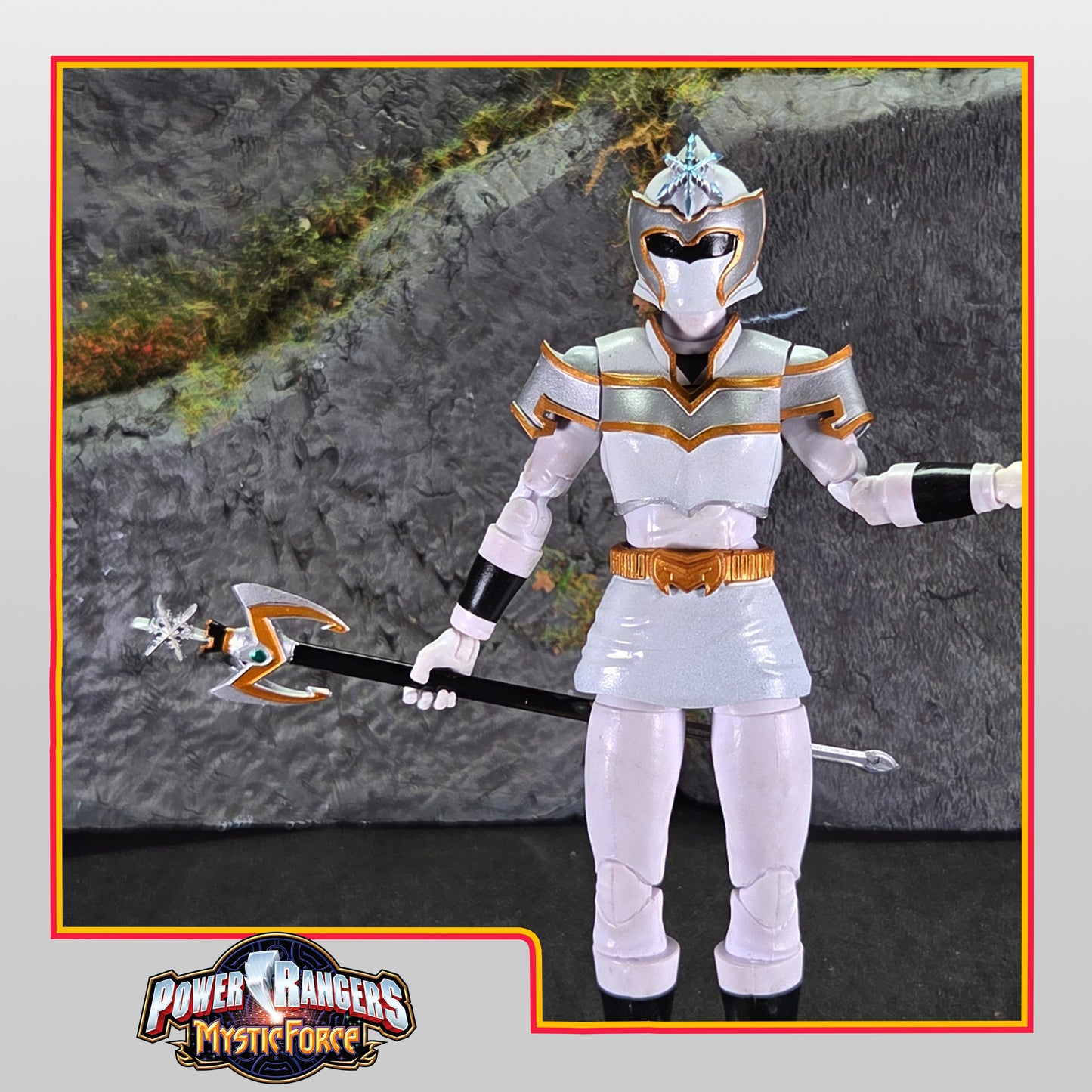 Power Rangers Mystic Force - White Mystic Ranger /  Mahou Sentai Magiranger - MagiMother Conversion Kit | Lightning Collection Accessories