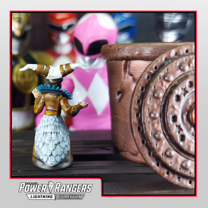 Mighty Morphin Power Rangers - Rita Repulsa / Witch Bandora 's Space Dumpster | Lightning Collection