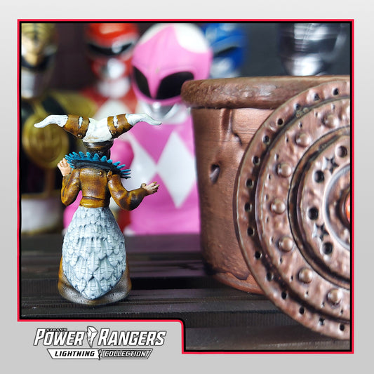 Mighty Morphin Power Rangers - Rita Repulsa / Witch Bandora 's Space Dumpster | Lightning Collection