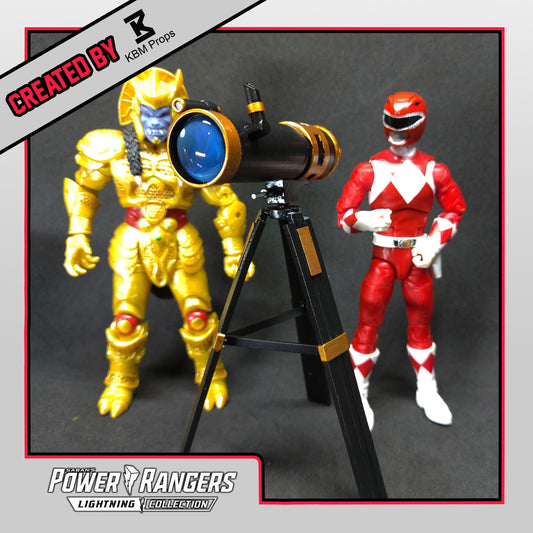 Mighty Morphin Power Rangers - Lightning Collection Accessories - Rita Repulsa / Bandora's Telescope  | Created by KBM_Props