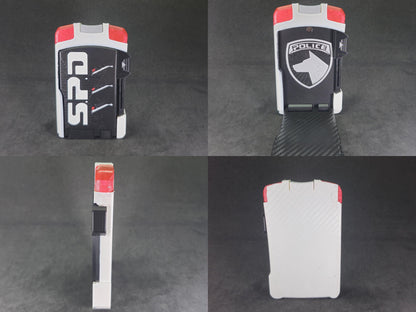 3D Printed Power Rangers S.P.D Delta Morpher / Dekaranger SP License | Display Prop