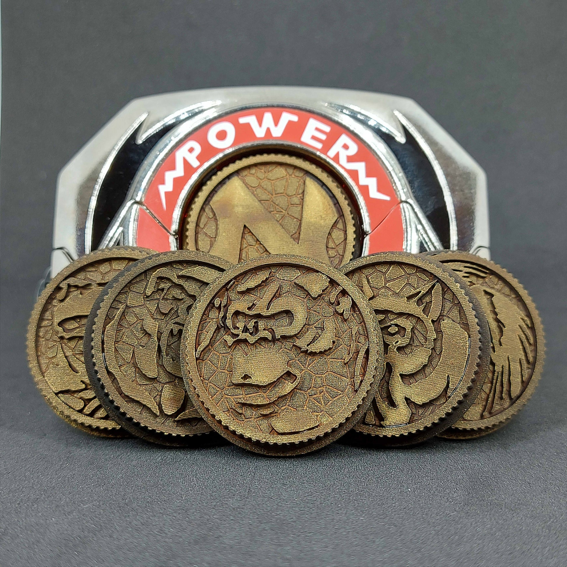Power Rangers Ninjetti - MMPR Movie Power Coins [Legacy Morpher - Lightning Collection Morpher - Classic 1993 Morpher]
