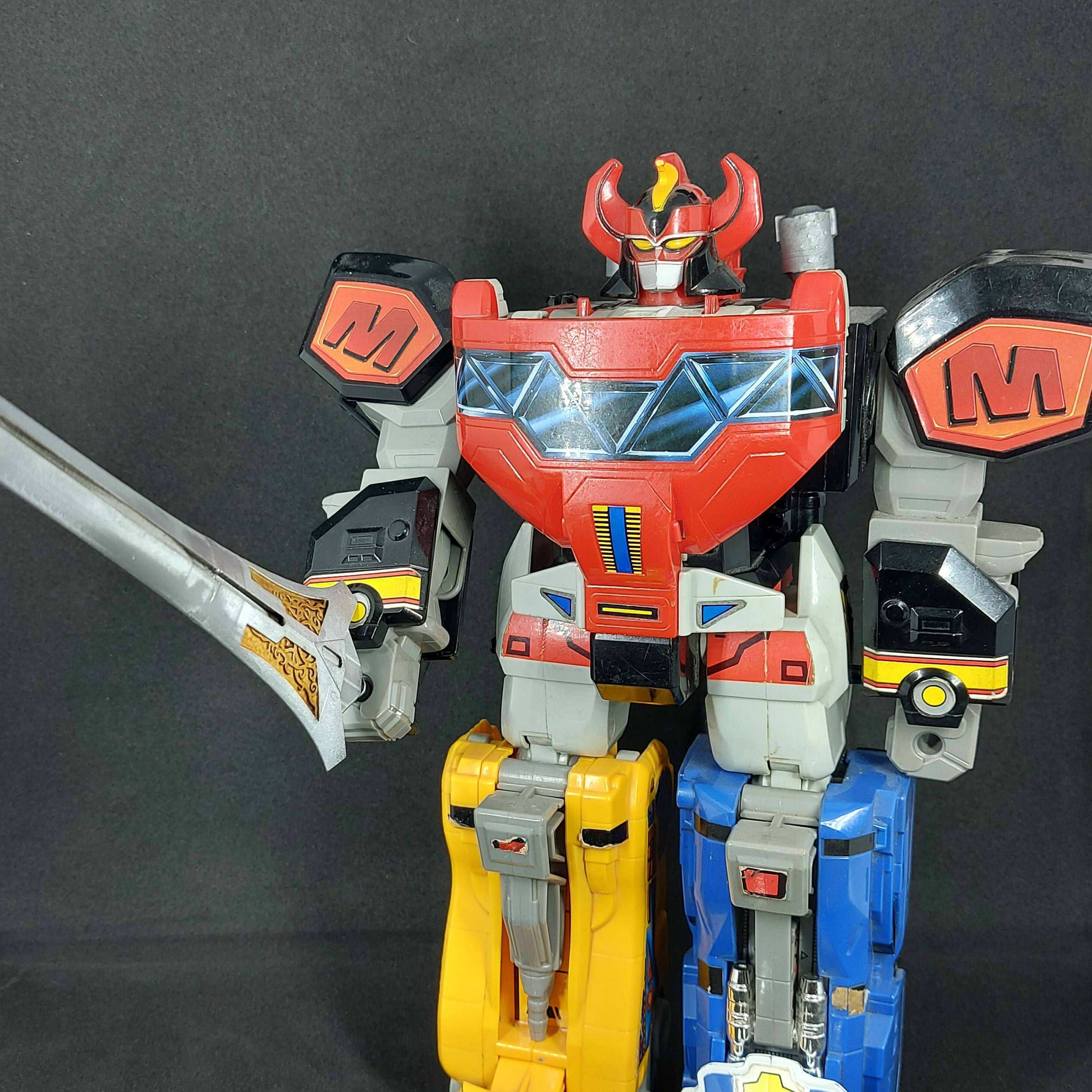 Mighty Morphin Power Rangers Deluxe Megazord 3D Printed Parts