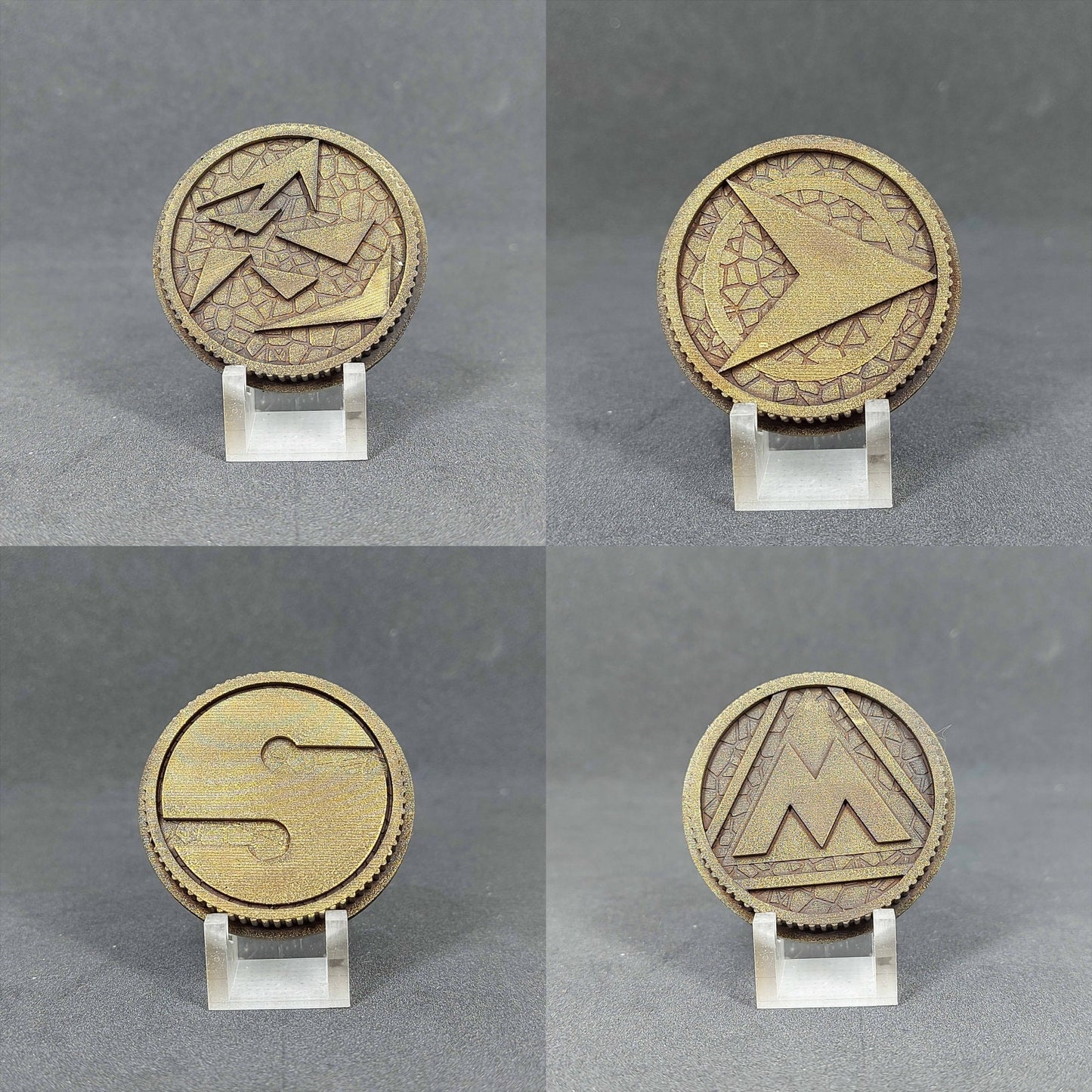 Power Rangers Alien Ranger - Ninja Sentai Kakuranger Power Coins [Legacy Morpher - Lightning Collection Morpher - Classic 1993 Morpher]