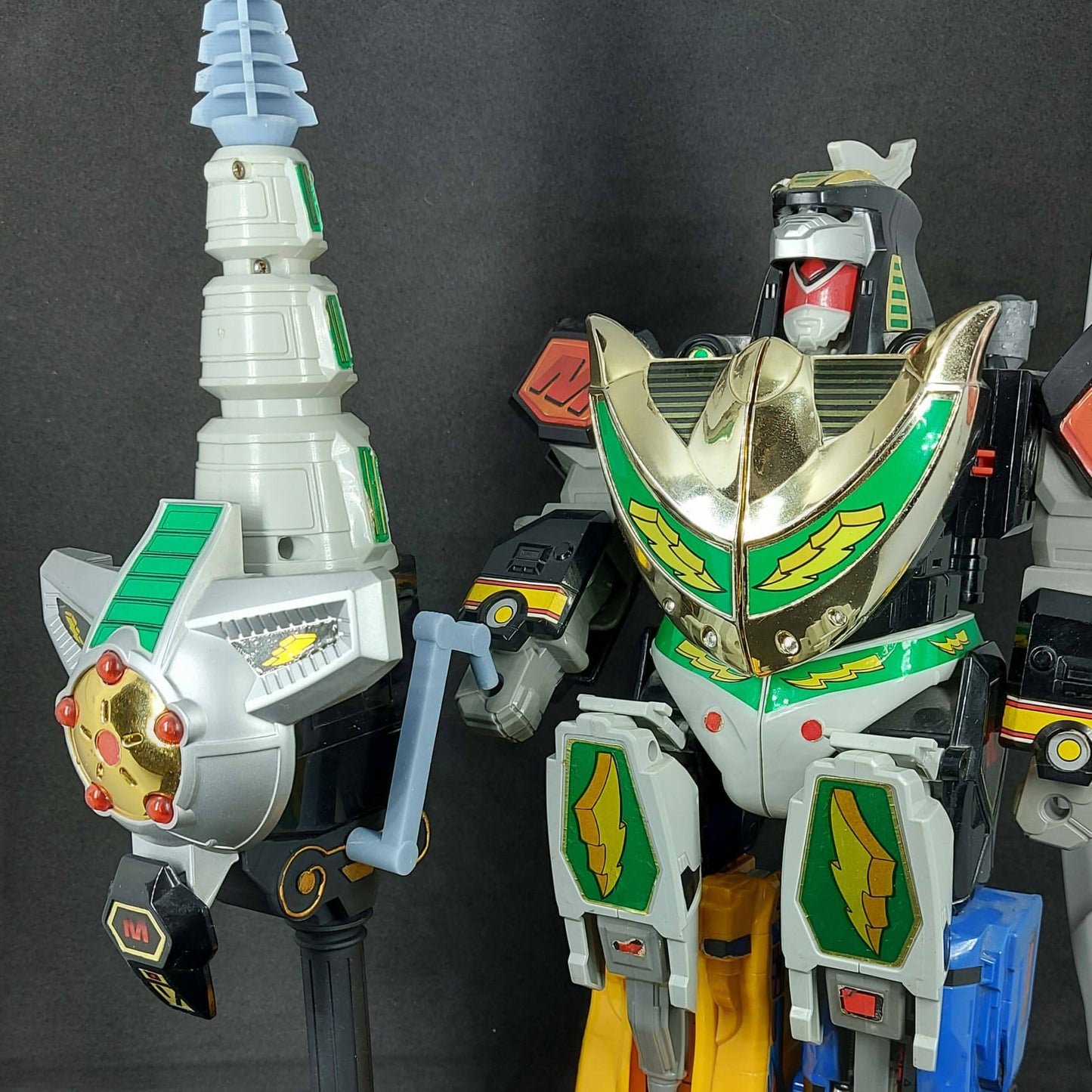 Mighty Morphin Power Rangers Deluxe Dragonzord 3D Printed Parts [1993]