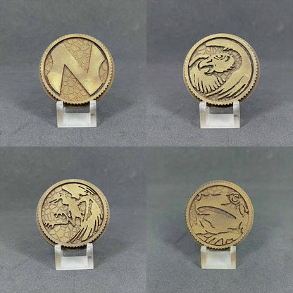 Power Rangers Ninjetti - MMPR Movie Power Coins [Legacy Morpher - Lightning Collection Morpher - Classic 1993 Morpher]