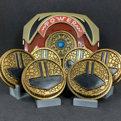 Power Rangers Time Force - Mirai Sentai Timeranger Power Coins [Legacy Morpher - Lightning Collection Morpher - Classic 1993 Morpher]