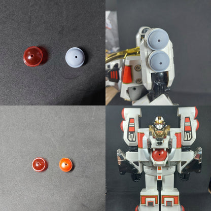 Mighty Morphin Power Rangers Deluxe White Tiger Zord 3D Printed Parts [1994]