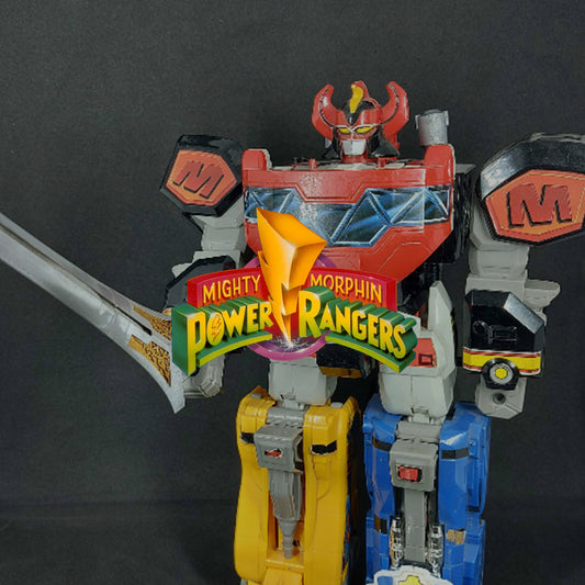 Mighty Morphin Power Rangers Deluxe Megazord 3D Printed Parts [1993]