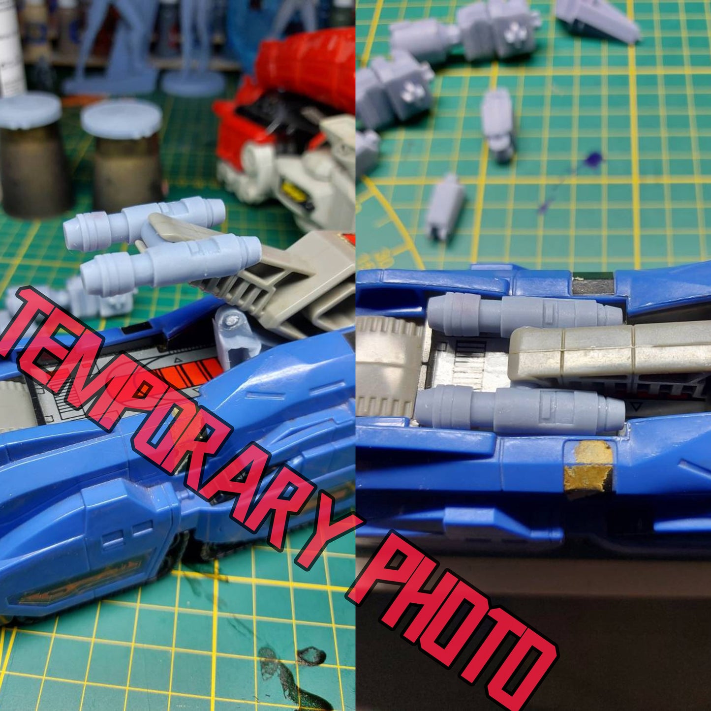 Mighty Morphin Power Rangers Deluxe Megazord 3D Printed Parts [1993]