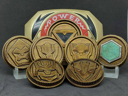 Power Rangers Lost Galaxy - Seijuu Sentai Gingaman Power Coins [Legacy Morpher - Lightning Collection Morpher - Classic 1993 Morpher]