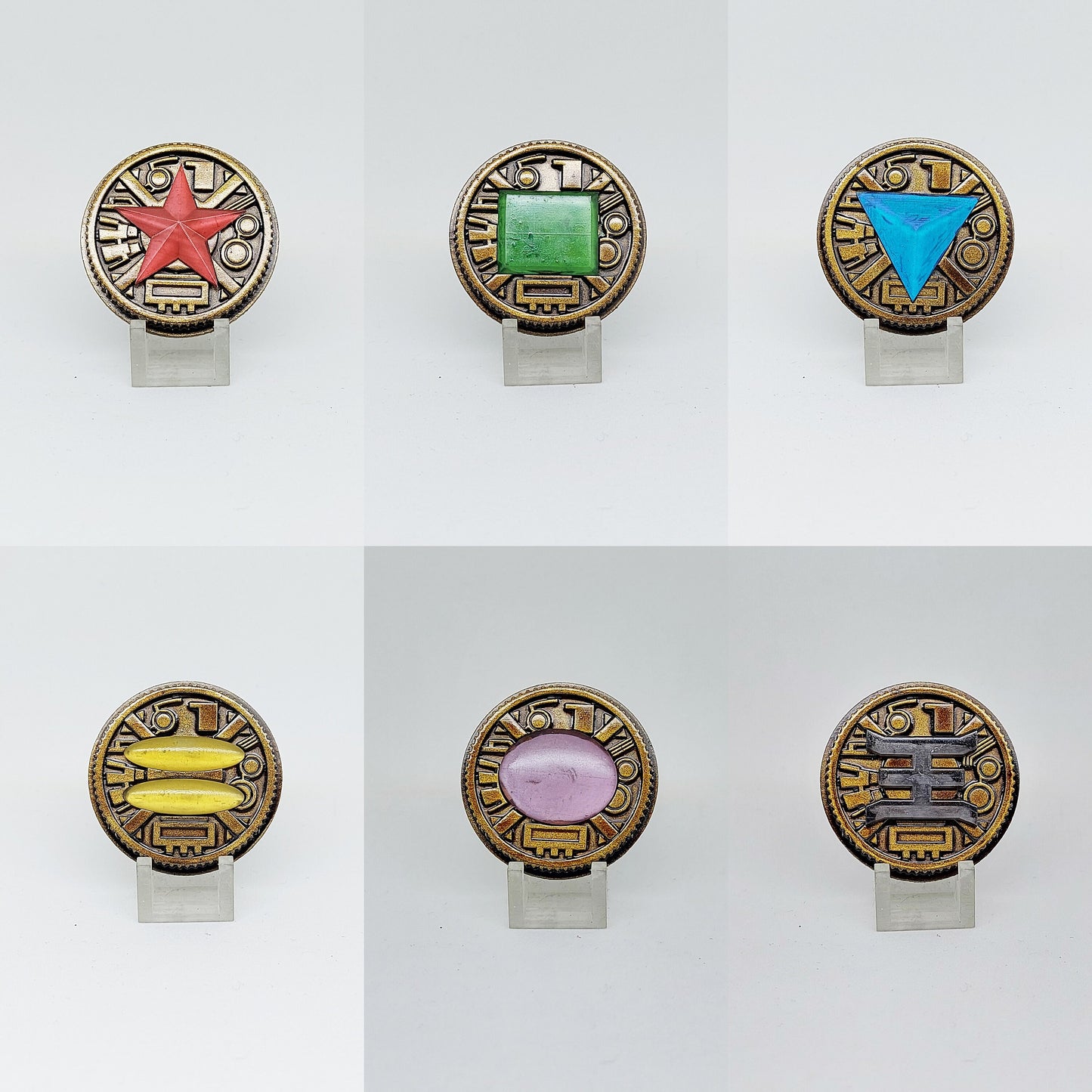 Power Rangers Zeo - Chouriki Sentai Ohranger Power Coins [Legacy Morpher - Lightning Collection Morpher - Classic 1993 Morpher]