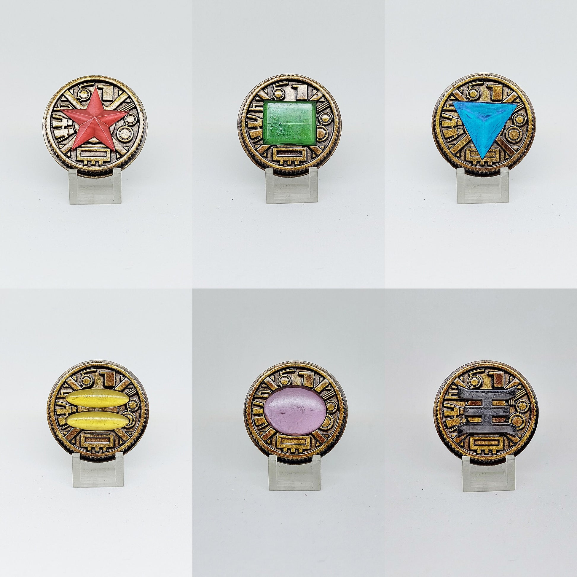 Power Rangers Zeo - Chouriki Sentai Ohranger Power Coins [Legacy Morpher - Lightning Collection Morpher - Classic 1993 Morpher]